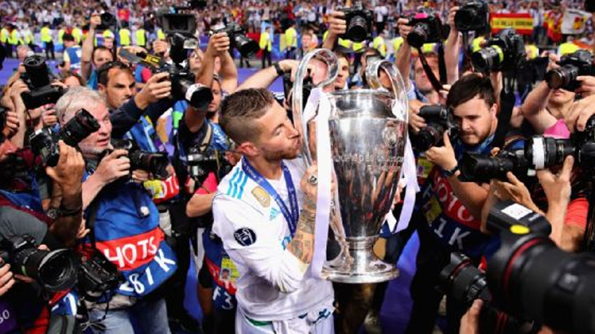 La UEFA descarta medidas contra Sergio Ramos