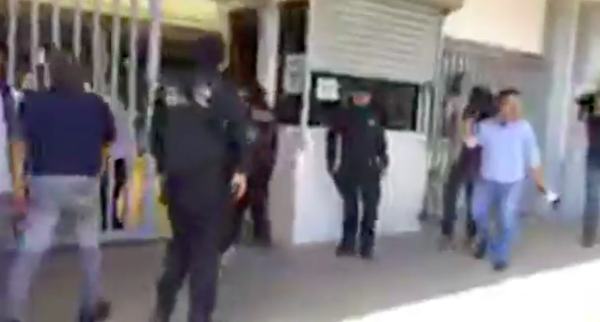 Realizan simulacro de ataque armado en secundaria de Tamaulipas