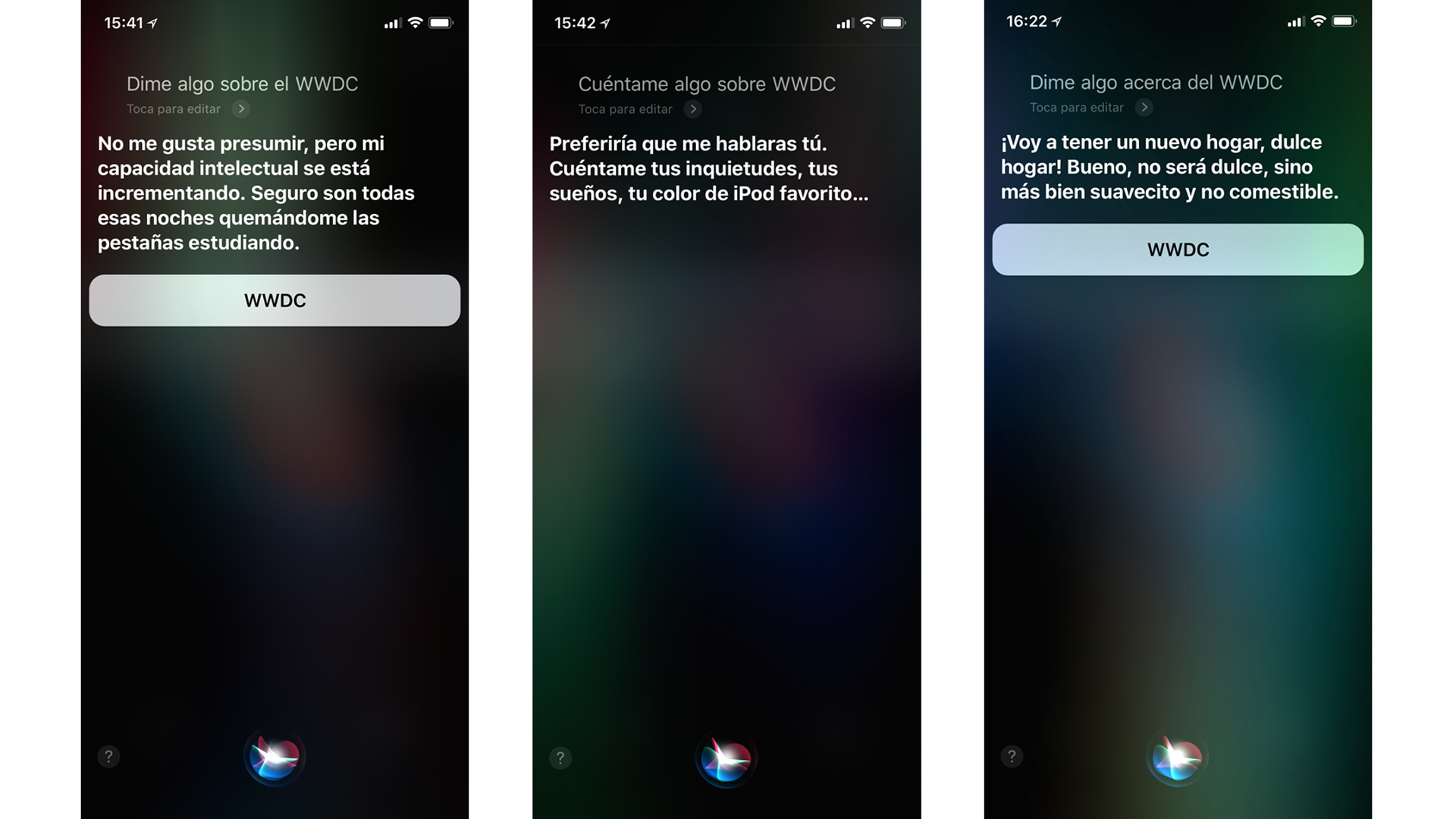 Siri revela productos y anuncios que dará Apple en el WWDC
