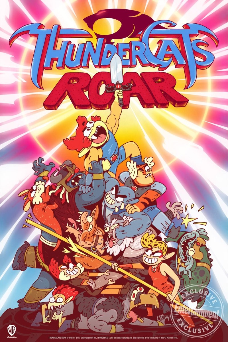 Warner Bros lanzará reedición de los 'ThunderCats' - thundercats-roar-poster