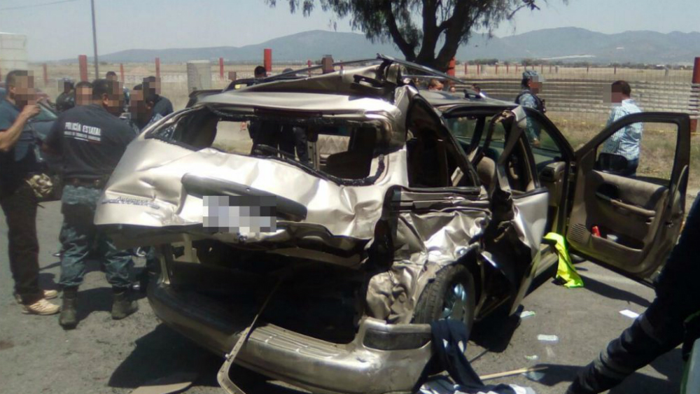 Choque en Hidalgo deja dos presuntos asaltantes muertos y otros siete detenidos - tolcayuca-asaltantes