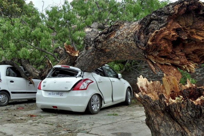 Tormentas de polvo dejan al menos 91 muertos en India - tormenta-india1