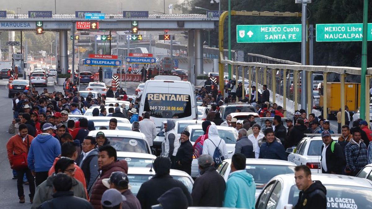 Las concentraciones de este jueves en la Ciudad de México