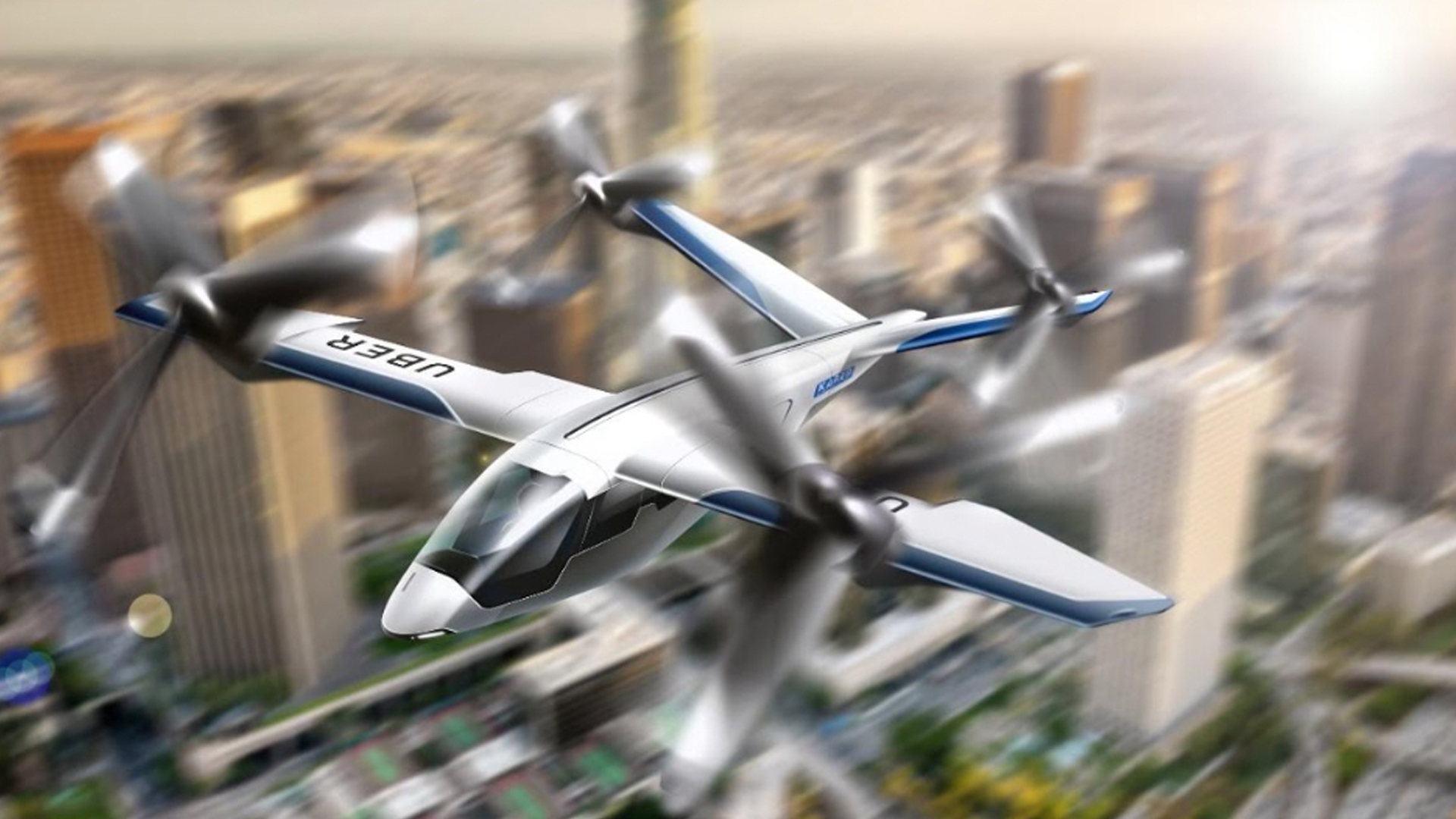 Uber busca ciudad para iniciar pruebas de taxis aéreos