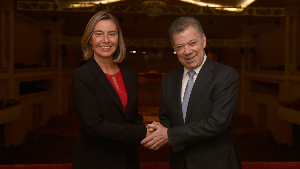 UE anuncia ayuda de 17.5 mdd para proceso de paz en Colombia