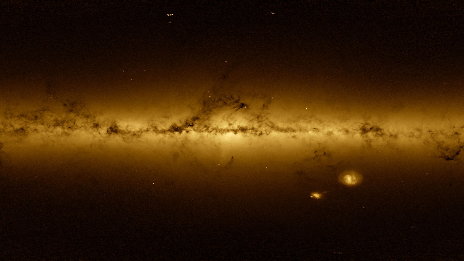 Revelan imagen de plano central de nuestra galaxia