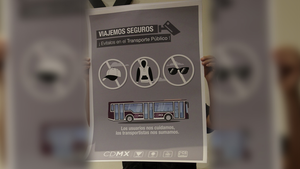 ‘Viajemos Seguros’ buscará disminuir delincuencia en transporte público