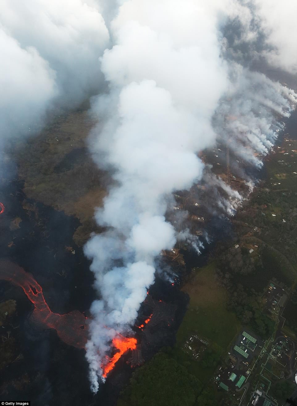 Cierran planta geotérmica por erupción del Kilauea - volcan-kilauea-planta-hawaii