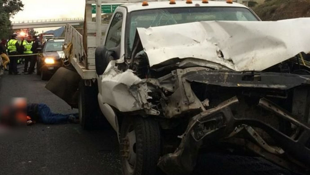 Accidente deja 10 heridos en la Autopista México-Querétaro Accidente deja 10 heridos en la Autopista México-Querétaro