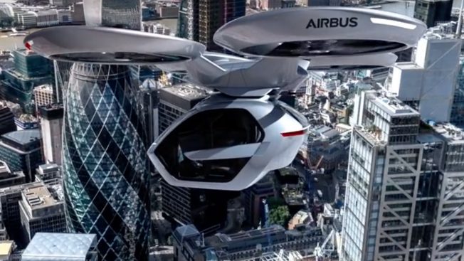 Audi y Airbus listos para probar taxi aéreo - airbusdron