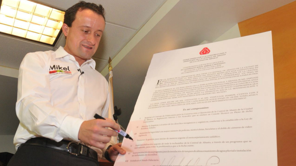 Promete Mikel Arriola transparentar fideicomiso de la Central de Abasto - arriola-central-abasto-cdmx-2