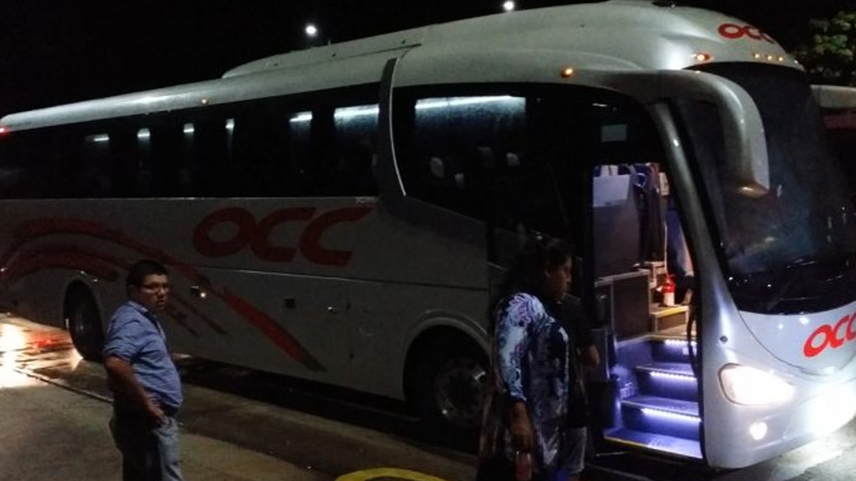 Asaltan autobuses en límites entre Veracruz y Chiapas