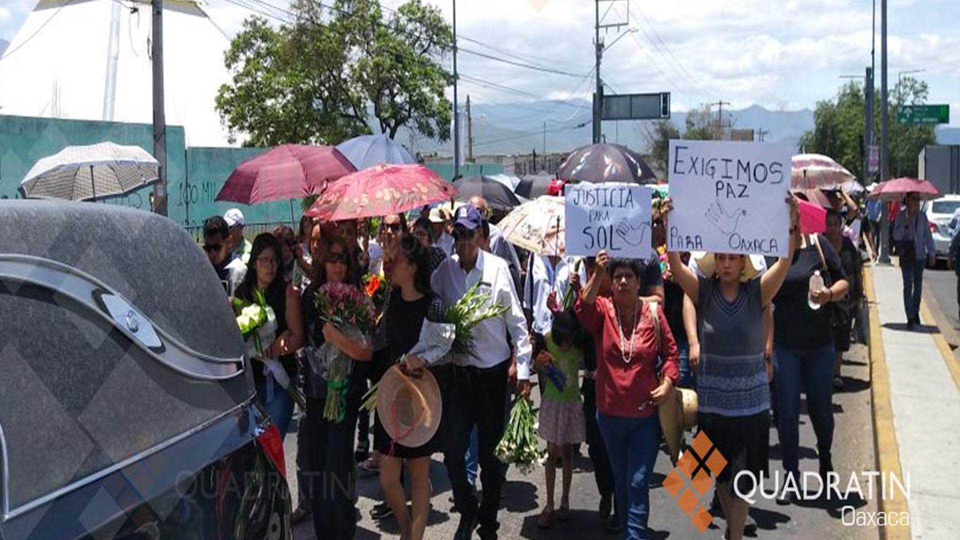 Realizan protesta por muerte de periodista en Oaxaca - asesinato-periodista