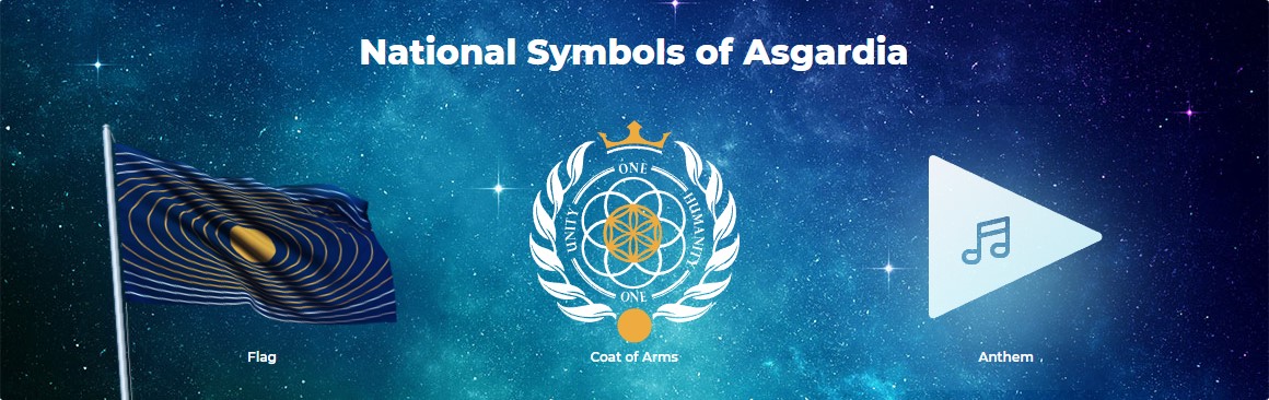 Inician trabajos en el Parlamento de Asgardia, el "Reino Espacial" - asgardia-bandera-escudo-de-armas