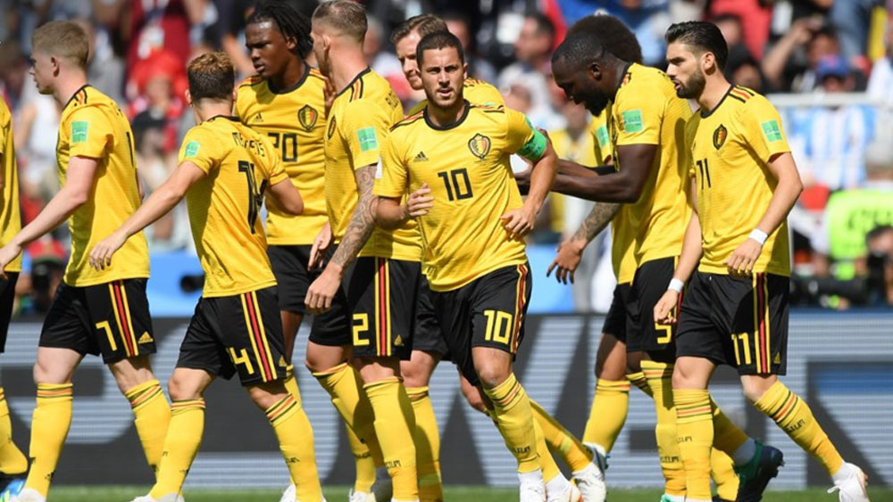 Bélgica golea 5-2 a Túnez Bélgica golea 5-2 a Túnez