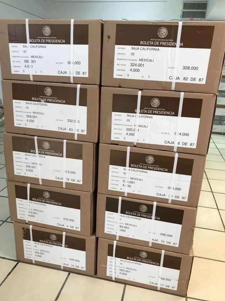 Elección de 2018 será la más cara de la historia - boletasinterior2