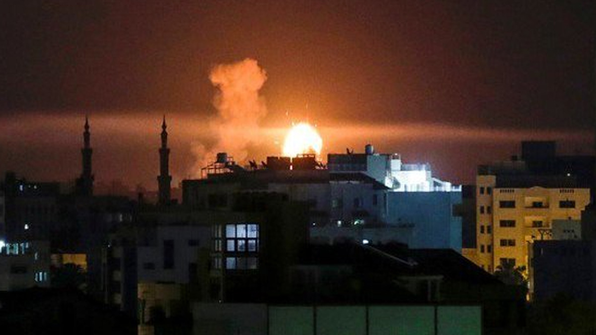 Israel bombardea objetivos de Hamás en Gaza - bombardeo-israel-hamas