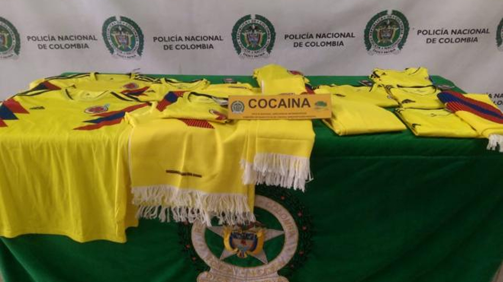 Decomisan 14 camisetas de la Selección de Colombia con cocaína - camisetas-cocaina-colombia-2