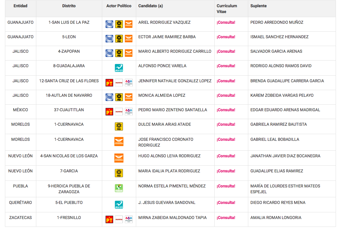 ¿Qué candidatos aparecerán en tu boleta? - candidatas-y-candidatos-ine-plataforma-7