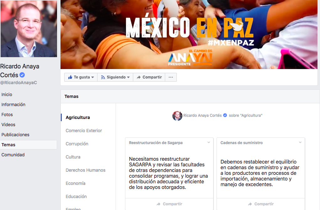 Facebook permitirá comparar propuestas de presidenciables - captura-de-pantalla-2018-06-07-a-las-161535