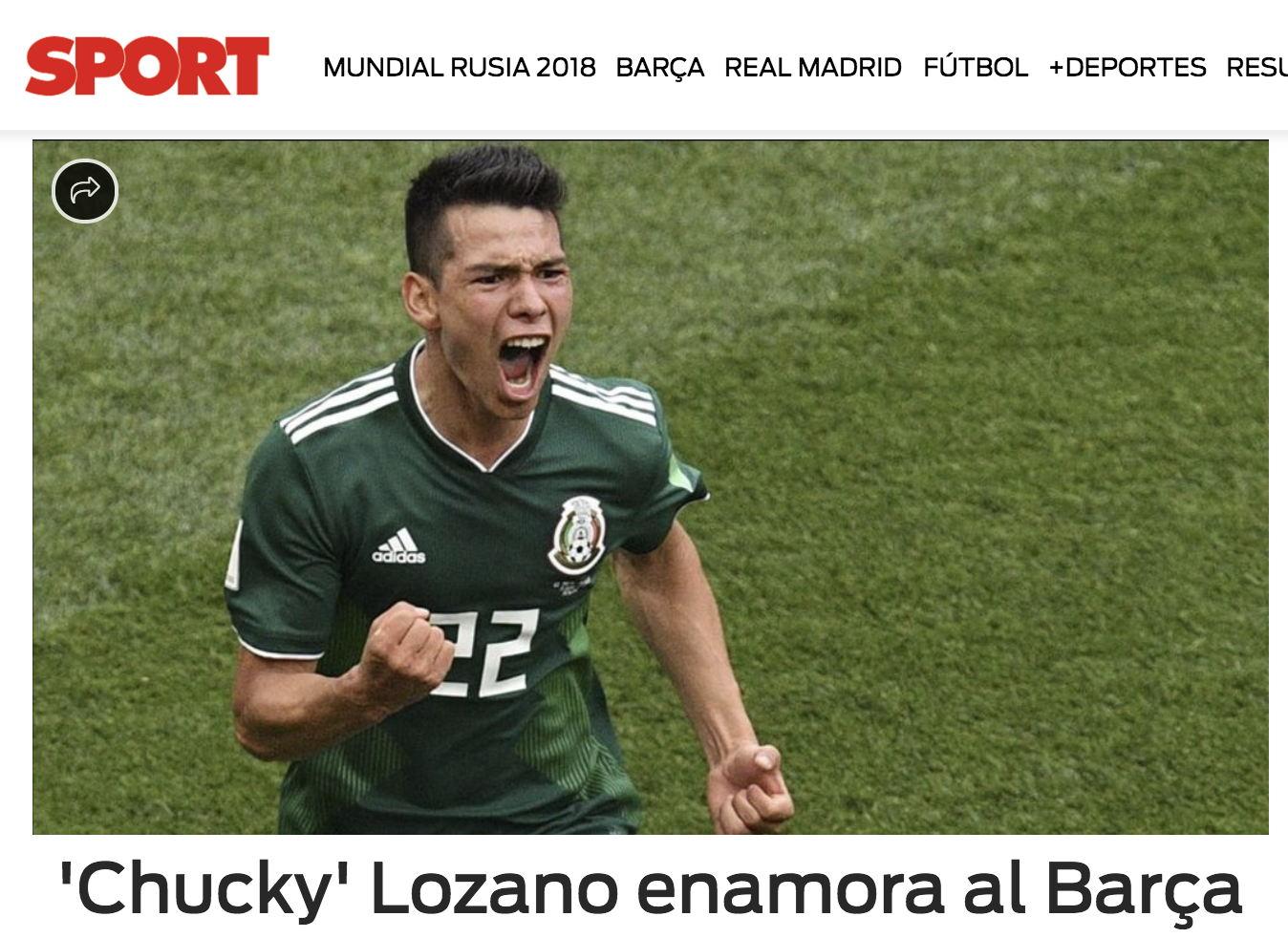 Así reaccionaron los medios internacionales a la victoria de México - captura-de-pantalla-2018-06-23-a-las-121658