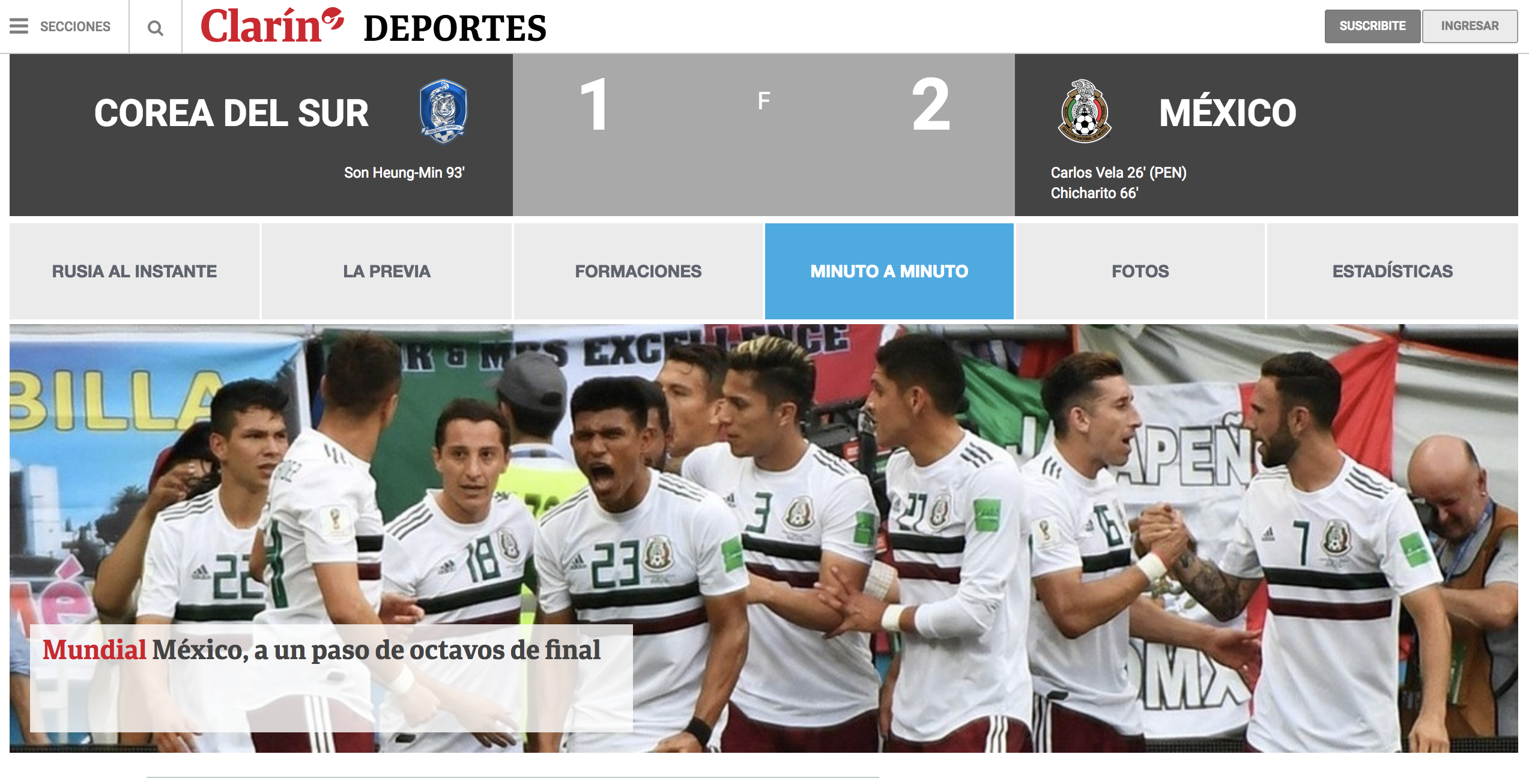 Así reaccionaron los medios internacionales a la victoria de México - captura-de-pantalla-2018-06-23-a-las-121845