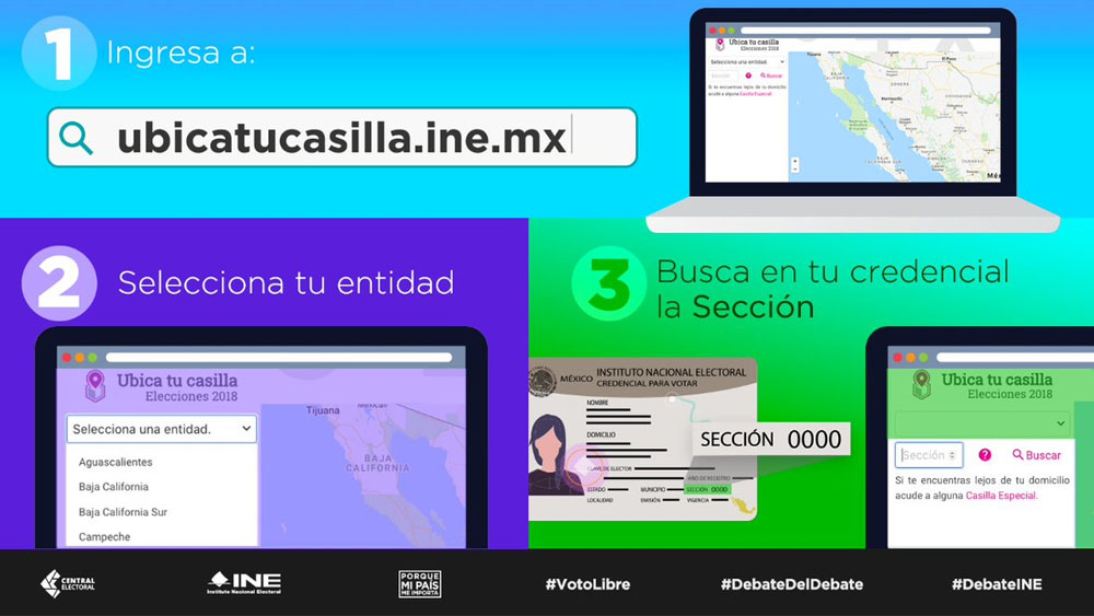 ¿Cómo ubicar tu casilla por internet?