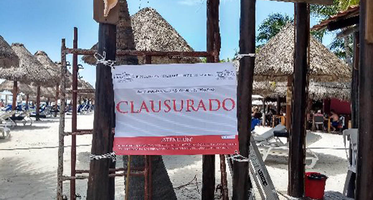 Clausura Profepa spa al aire libre en Isla Mujeres - clausura-profepa-spa-en-isla-mujeres