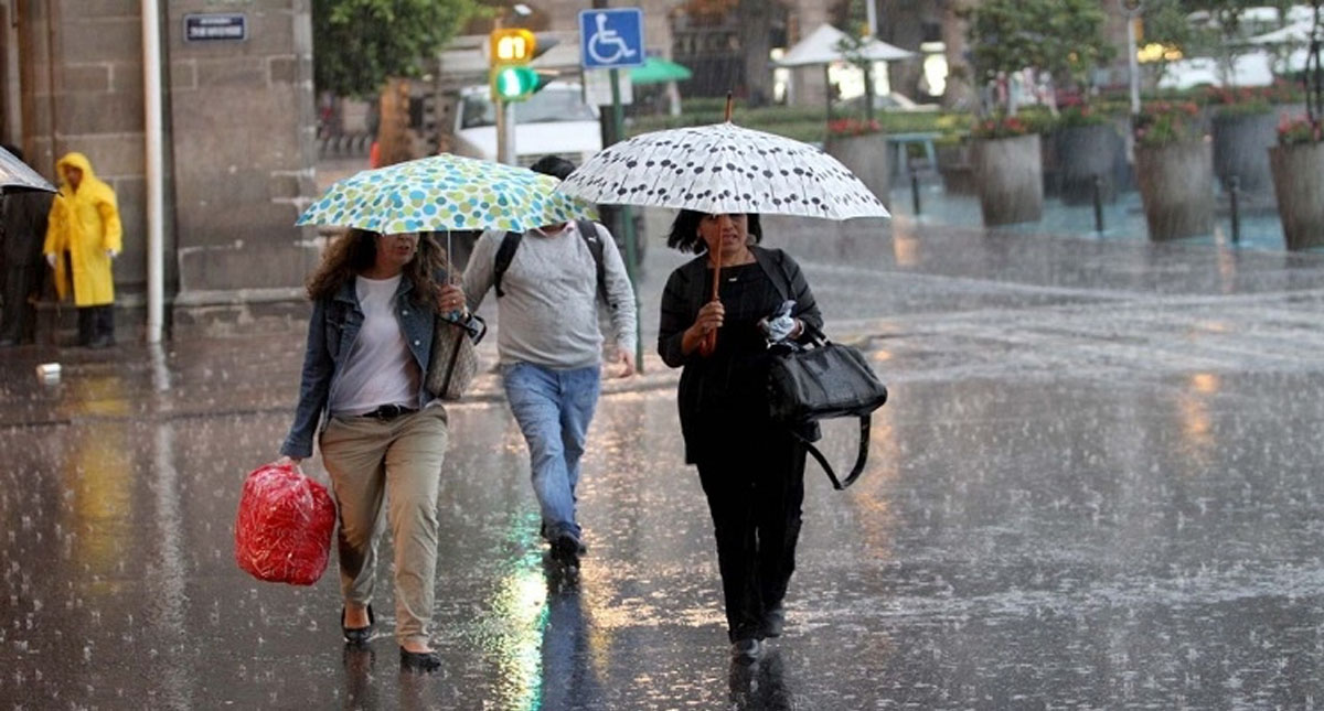 Pronostican fuertes lluvias y hasta torbellinos en el país