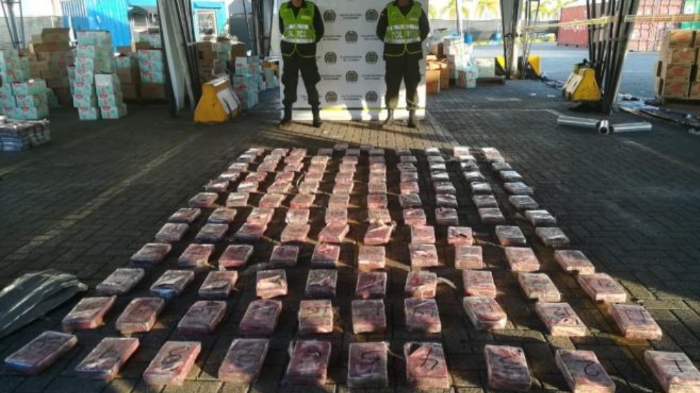 Interceptan en Colombia cargamento de cocaína oculta entre pañales - cocaina-panales-colombia-3