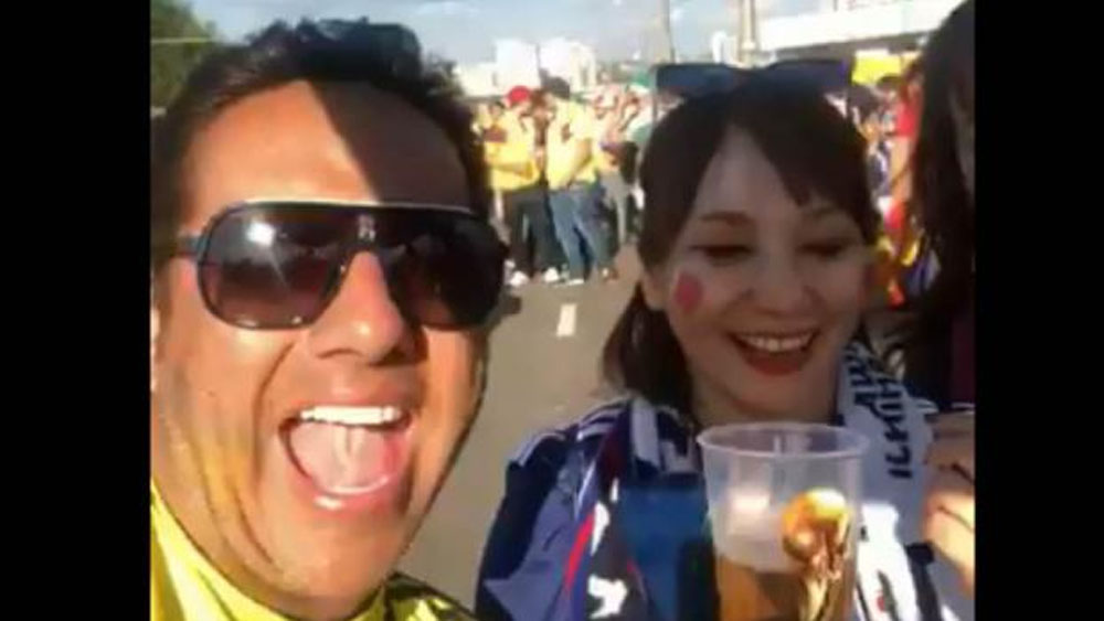 Colombiano pide disculpas tras insultar a japonesas en Rusia