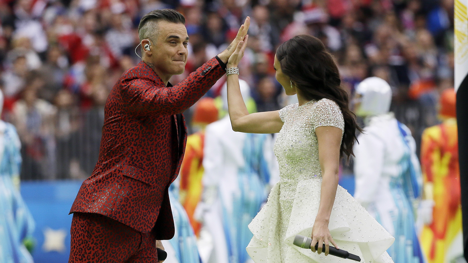 Así fue la inauguración de Rusia 2018 - concierto-inauguracion-copa-del-mundo