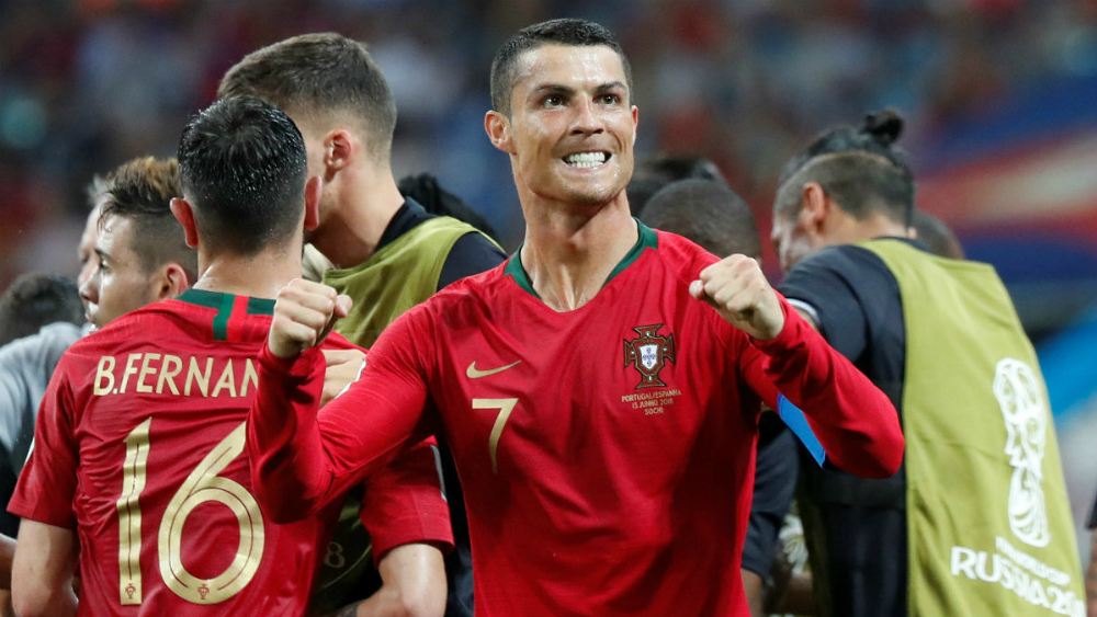Es CR7 cuarto futbolista que anota en cuatro Mundiales distintos