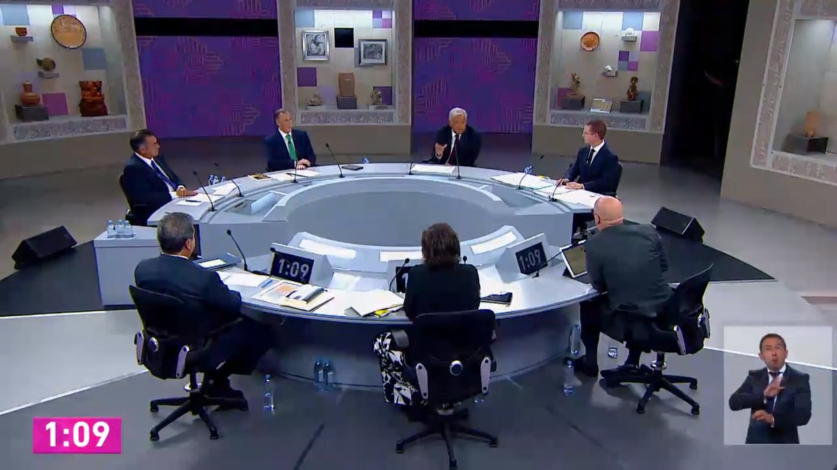 #Video AMLO evade dar mano a Anaya tras debate