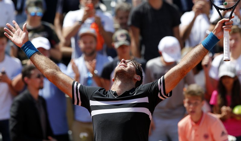 Del Potro jugará contra Nadal en semifinales de Roland Garros - del-potro-roland-garros