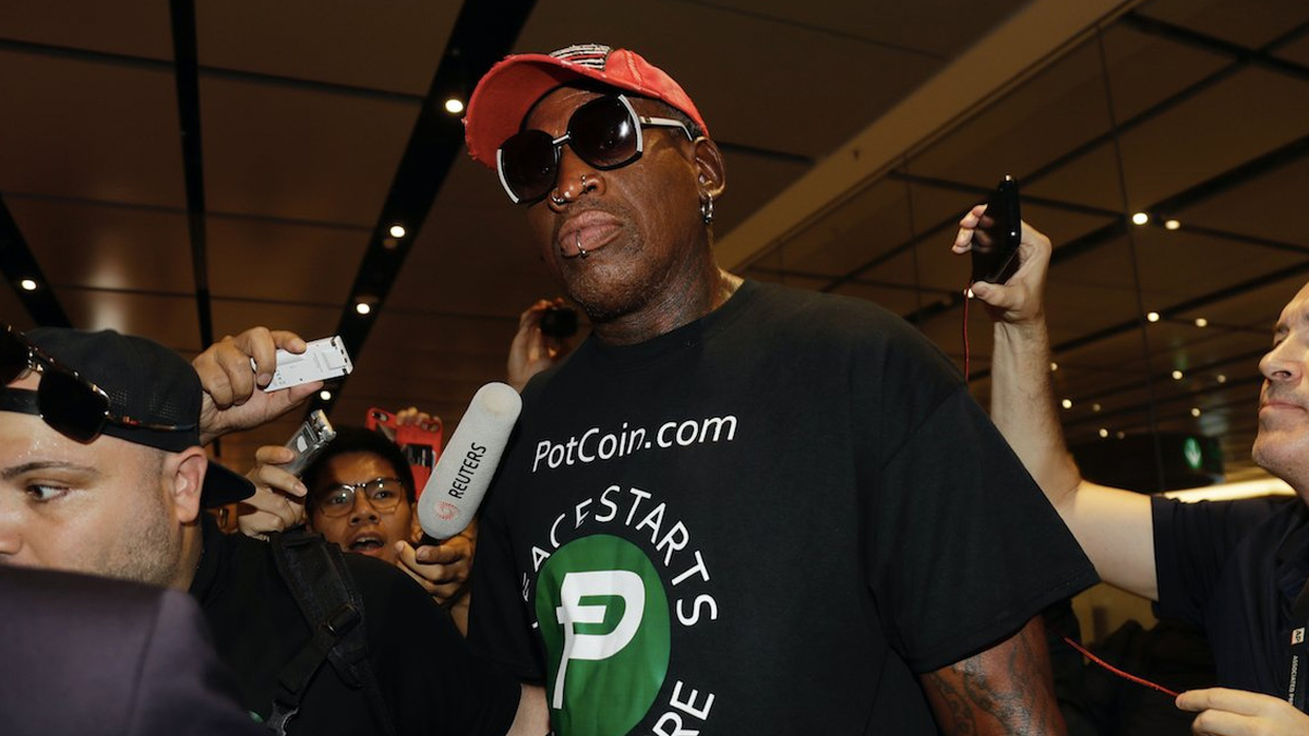 Rodman llega a Singapur para la reunión entre Trump y Kim Jong-un