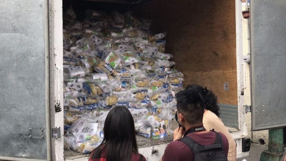 Contraloría capitalina suspende a director de Sedeso por despensas Contraloría capitalina suspende a director de Sedeso por despensas