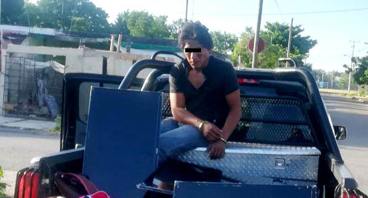 Detienen a ladrón gracias a denuncia ciudadana