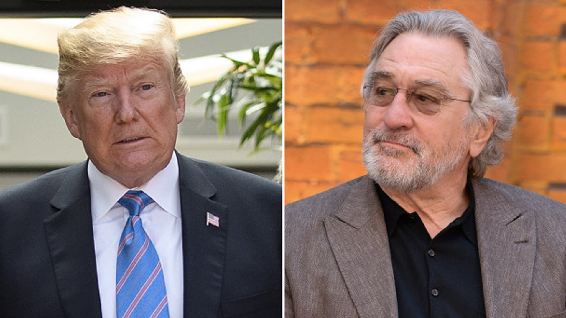 De Niro tiene bajo coeficiente intelectual: Donald Trump