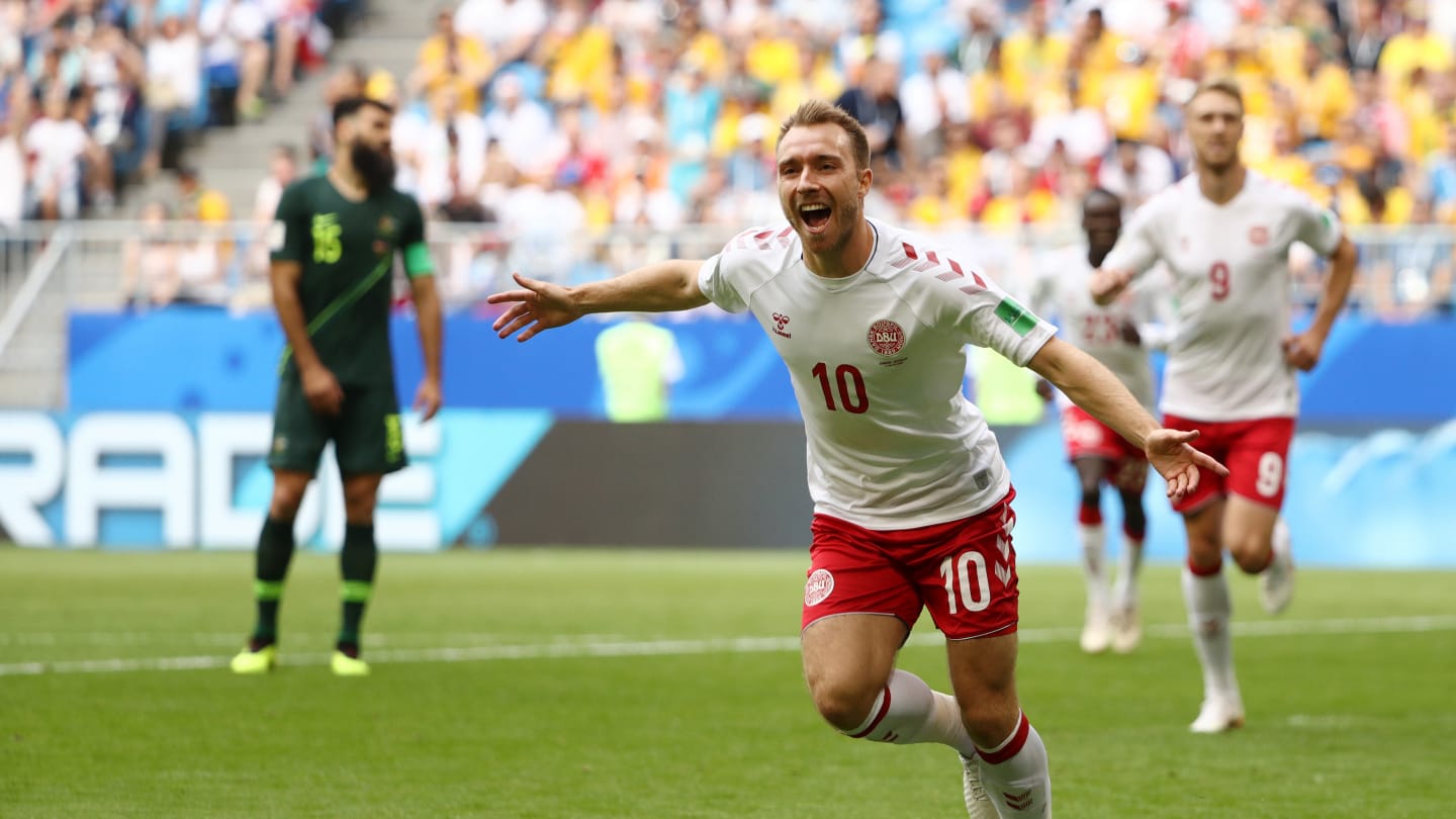 Australia empata con Dinamarca - eriksen