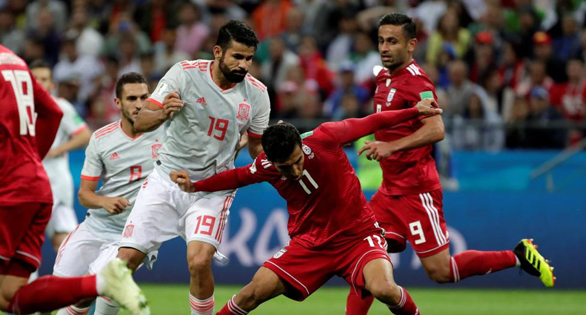 España se proclama líder del grupo B en la Copa del Mundo