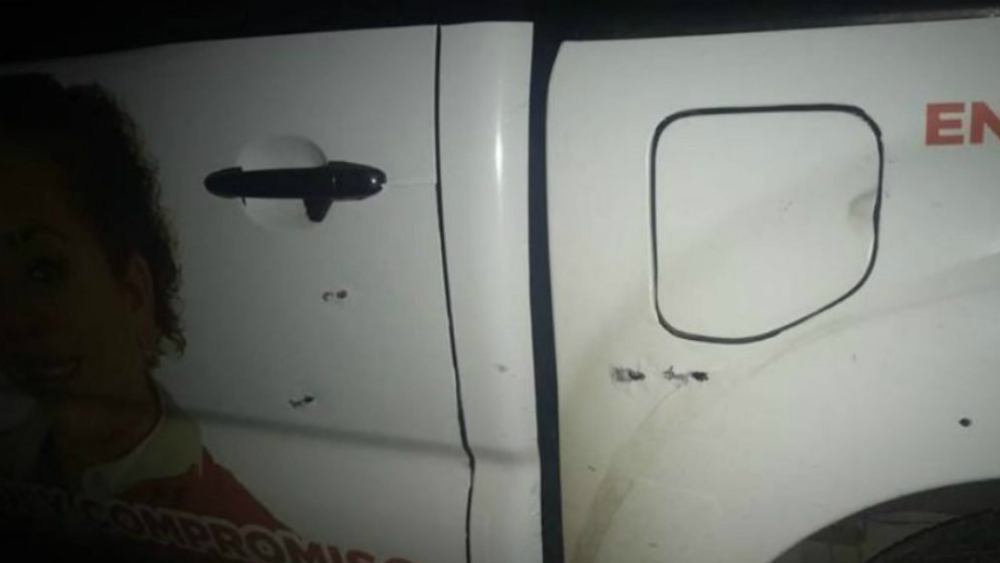Balean camioneta de candidata del PRI a una alcaldía de Querétaro