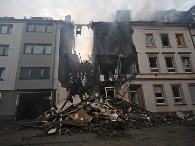 Explosión destruye edificio y deja 25 heridos en Alemania - explosion-alemania-heridos-edificio
