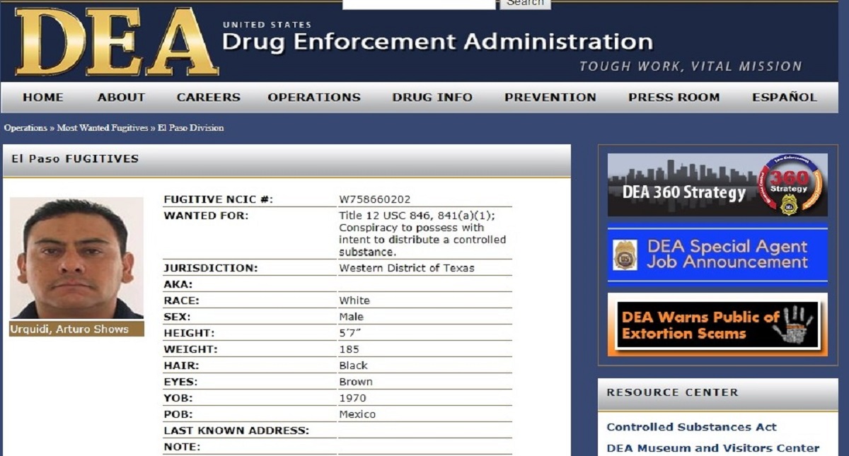 Extraditan a EE.UU. a exjudicial por tráfico de drogas - extraditan-a-eeuu-a-exjudicial-por-trafico-de-drogas