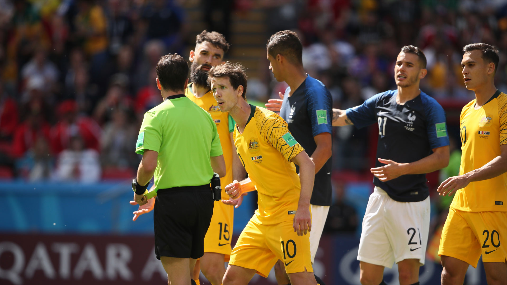 Francia debuta con triunfo ante Australia en Mundial