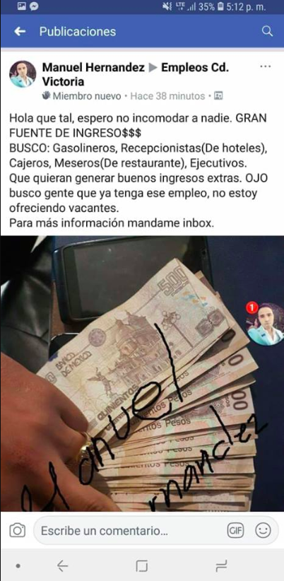 Denuncian nuevo fraude con tarjetas en Facebook - fraude-tarjetas1