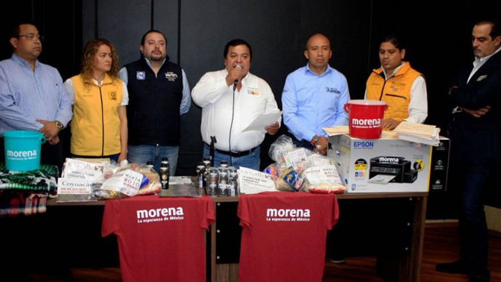 Frente denuncia compra de votos de Morena en Coyoacán
