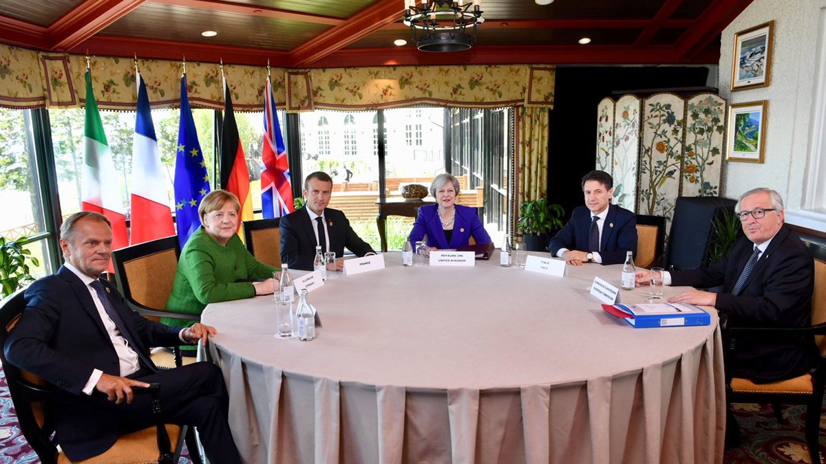 Arranca cumbre del G-7 en clima de guerra comercial