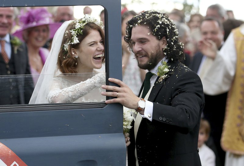 Kit Harington y Leslie Rose se casan - game-of-thrones-boda