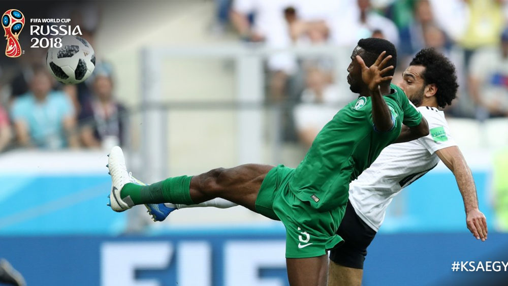 Arabia Saudita sorprende y vence 2-1 a Egipto - gol-salah